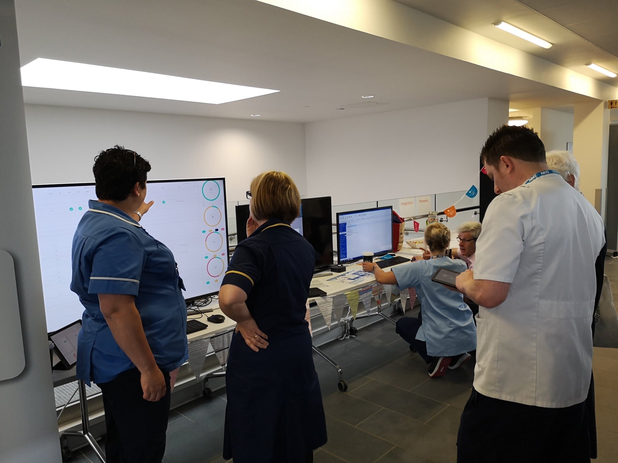 Digital nurses who help implement digital transformation