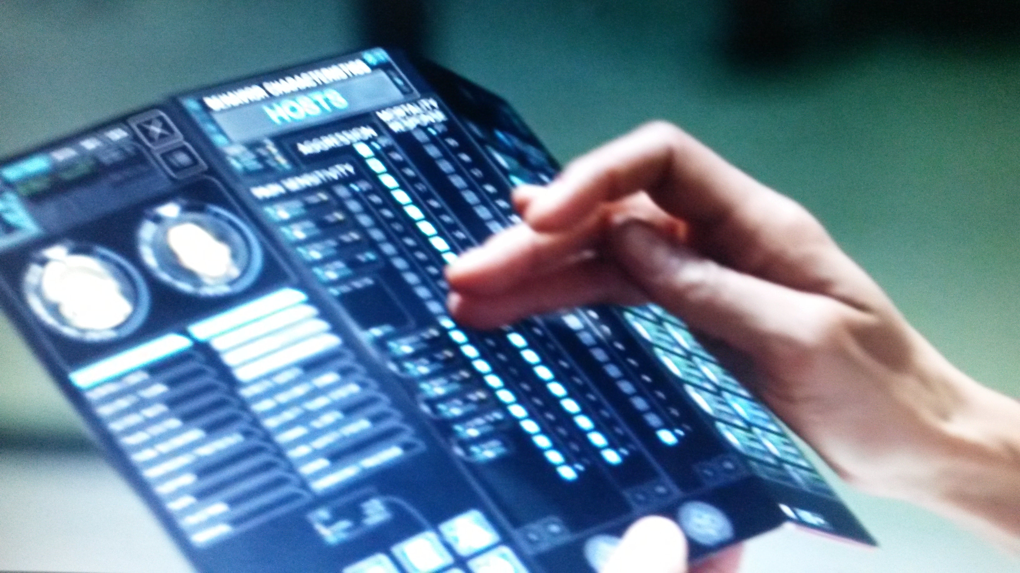 Second screenshot of Linear Fader in Westworld